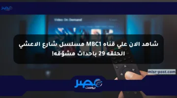 شاهد الآن على قناة MBC1 مسلسل شارع الأعشى الحلقة 29 بأحداث مشوّقة!